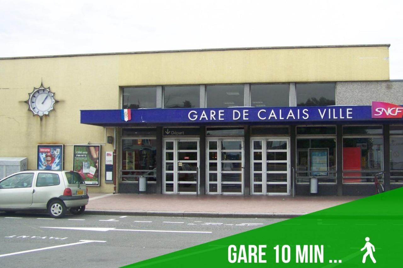 Joli Petit T2 Terrasse Proche Du Phare Leilighet Calais Eksteriør bilde